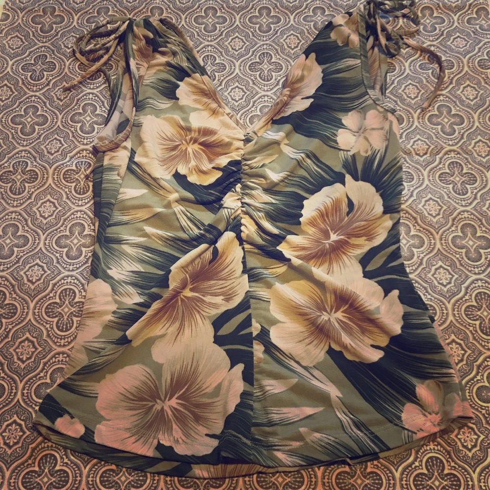 Forever 21 Floral Tank Top